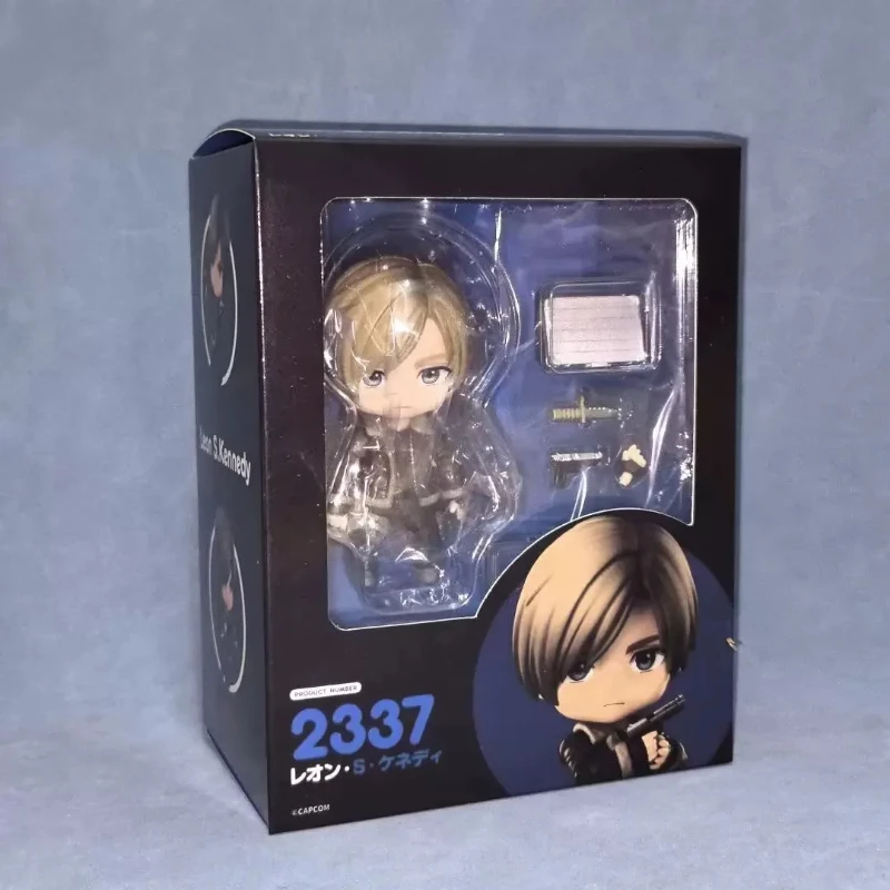 Resident Evil 4 Remake 2337 Leon S Kennedy Nendoroid Q Version Action Figure Anime Model Toy Desk Decor Gift Collectible view 5