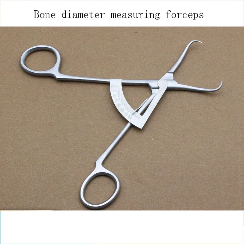 Orthopedic instruments Dental materials Bone Bone Diameter measurement clamp Thickness View tooth measurement clamp probe calipe