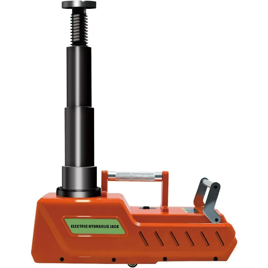 Electric Car Jack 15 Ton, 12V DC Heavy Duty Electric Hydraulic Car Floor Jack with LED Light for RV, Sedan, Van, SUV, Trucks, (7