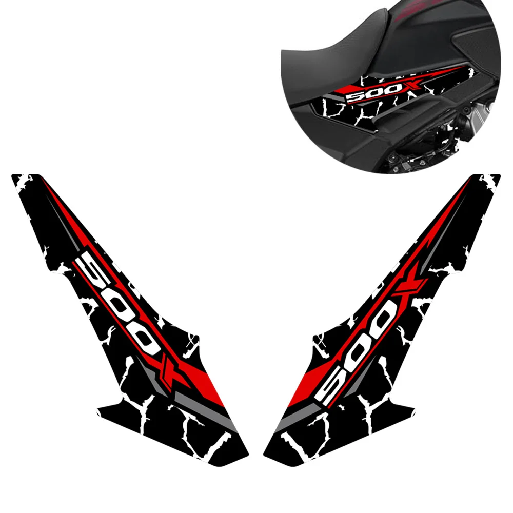 دراجة نارية لهوندا CB500X CB 500X حماية خزان الوسادة ملصق مائي شعار جذع الأمتعة هدية الحاجز 2016- 2021