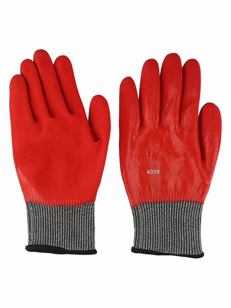 400V Insulating Gloves for Electrical Work and Maintenance Touch Screen Compatible Anti Electricity PPE Gloves image 3