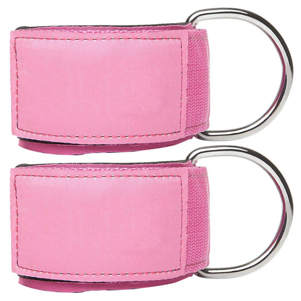 

2Pcs Professional Ankle Bands for Cable Machine Indoor Outdoor Fitness Accessory Anti-Wear Breathable Cuffs for Cable Machine