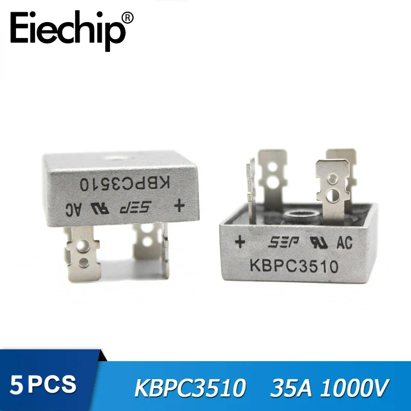 

5pcs/lot KBPC3510 Diode Bridge Rectifier KBPC3510 35A 1000V