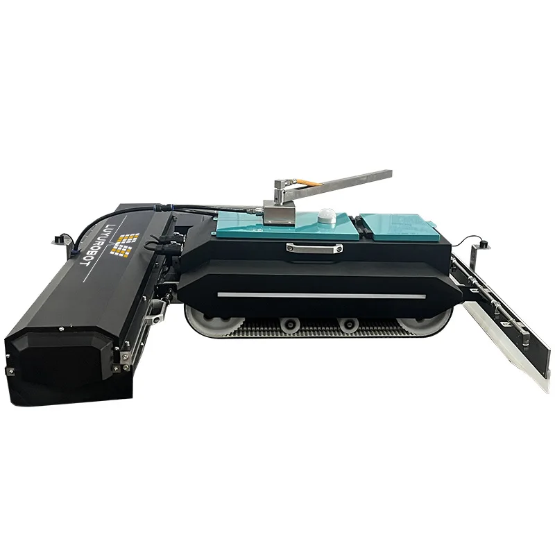 

Интеллектуальное оборудование для очистки фотоэлектрических панелей робота, оснащенное скребком