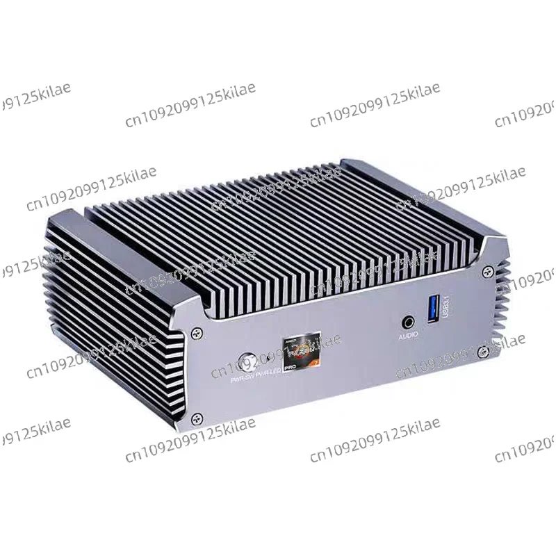 Fanless AMD R5 4500U R7 4700U R3 4300U Windows 10 Mini PC USB3.1 2*DDR4 Slot 16/32GB 256GB/512GB/1TBSSD 2*1000M LAN BOX 2*HDM