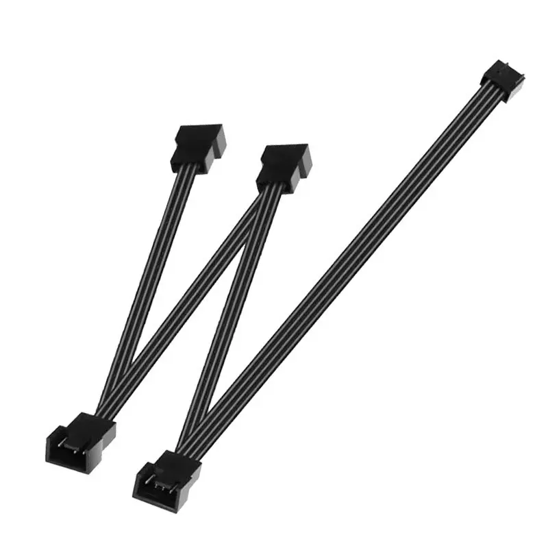 Angitu 1 x2x 3x4x5x6 x4pin Lüfter verlängerung Splitter kabel 4pin PC CPU PWM Kühler Stecker zu Buchse Lüfter Stromkabel