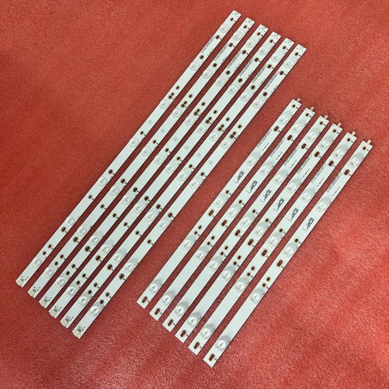 kit 12pcs LED bar for 50PUK6400 50put6400/60 50PUH6400 50PUF6061 500TT67 V2 500TT68 V2 CL-2K15-D2P5-500-D612-V1 R L