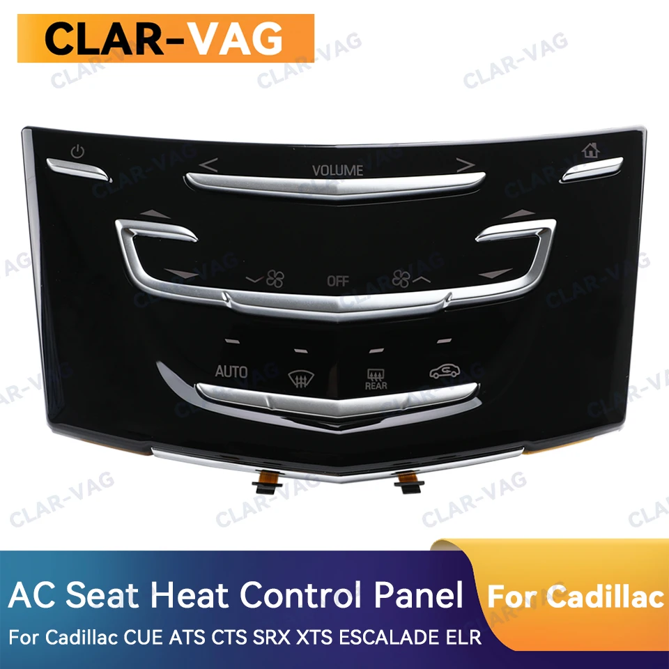 For Cadilac CUE ATS CTS SRX XTS ESCALADE ELR Air Condition Control Panel Switch AC Seat Heating Accessory