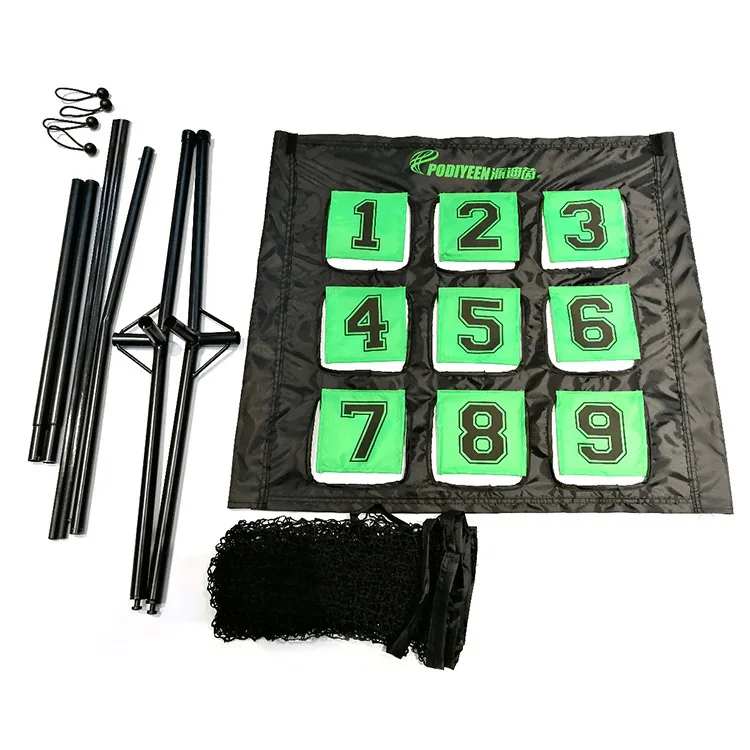 Baseball pitching practice net with set net bat softball pitcher ball control ability training net