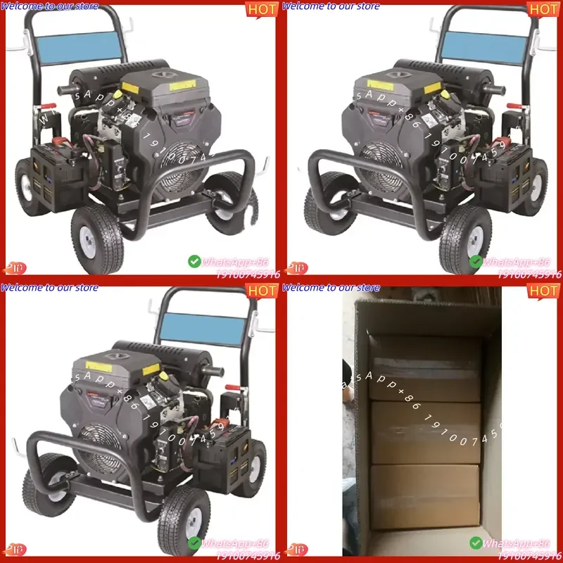 CE Certificate 19hp 15kw High Pressure Cleaning Machine