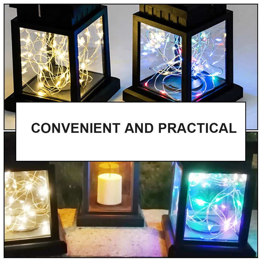 

Solar Palace Lantern Outdoor Hanging Light Plastic Garden Courtyard Decor Energy Saving Landscape Lighting Gifts Solar Lamp