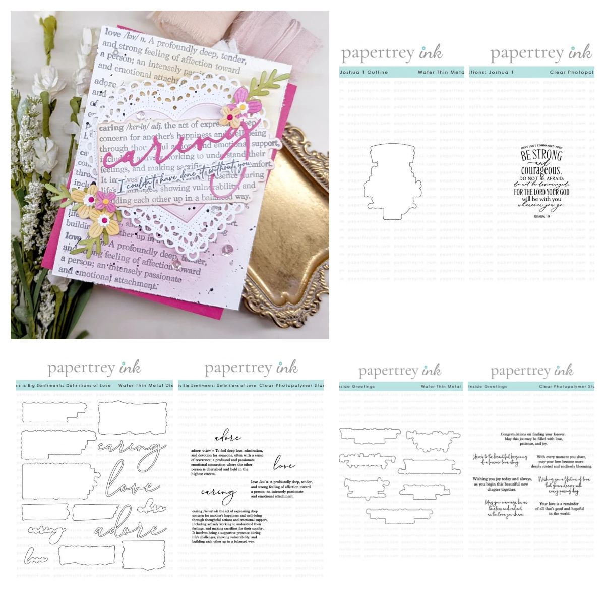 

Big Inside Greetings Sentiments Clear Stamps Metal Cutting Dies DIY Scrapbooking Card Paper Handmade 2026 Valentines Holiday