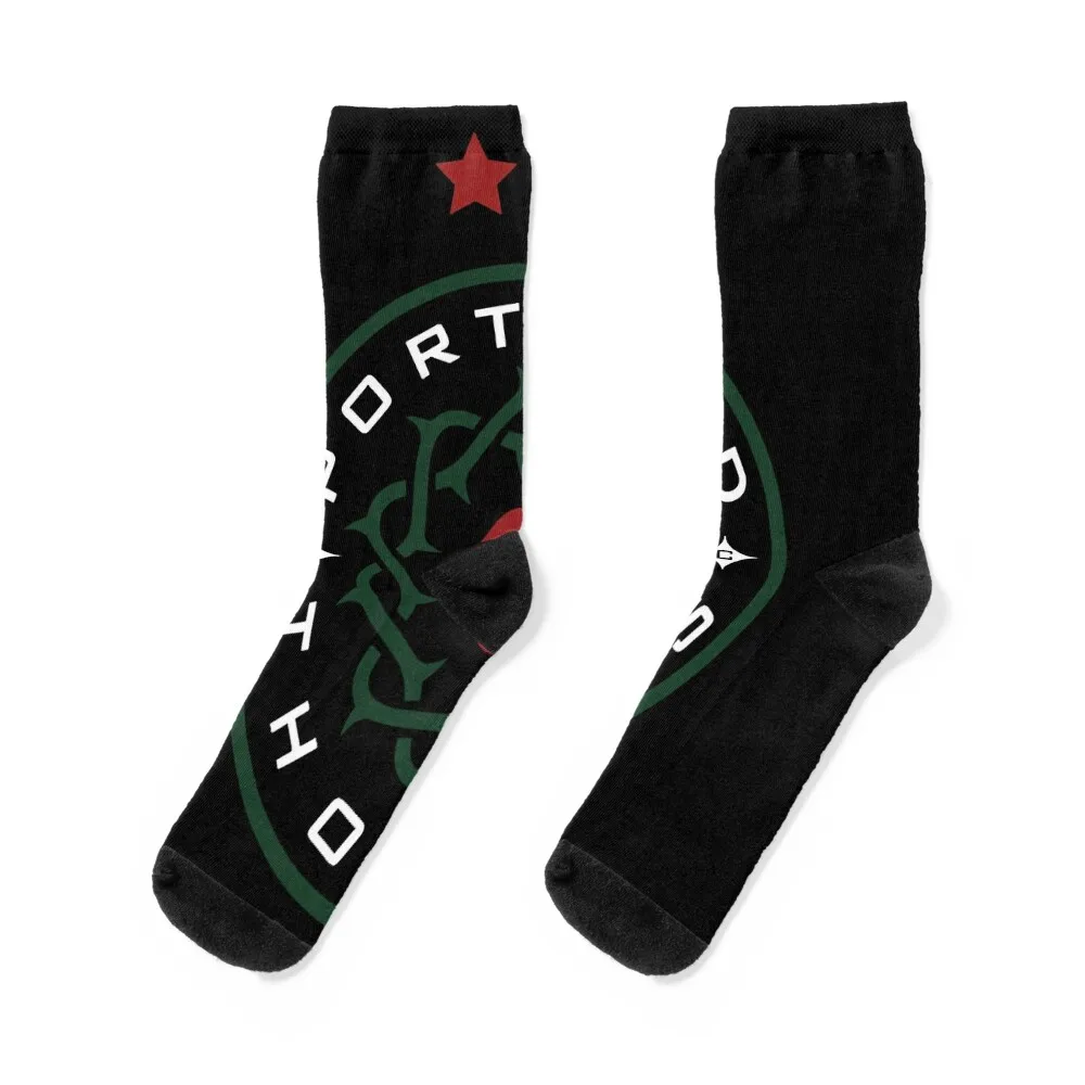 Portland logo Thorns FC logo Socks hockey Lots Male Socks Women's