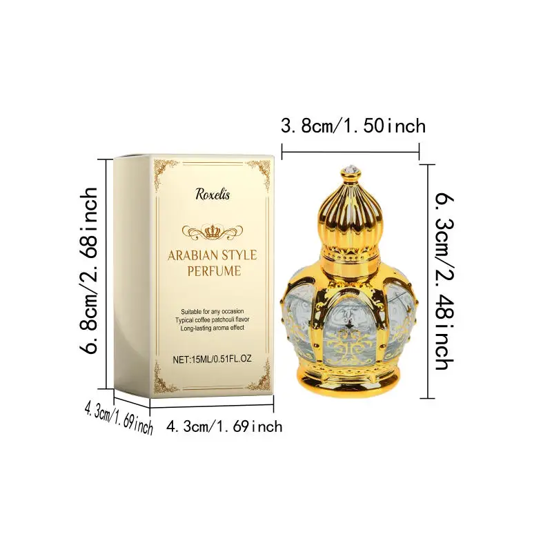 Coffee Patchouli Fragrance Natural Fresh Light Elegant Long Lingering Fragrance Show Charm Atmosphere Dating Perfume