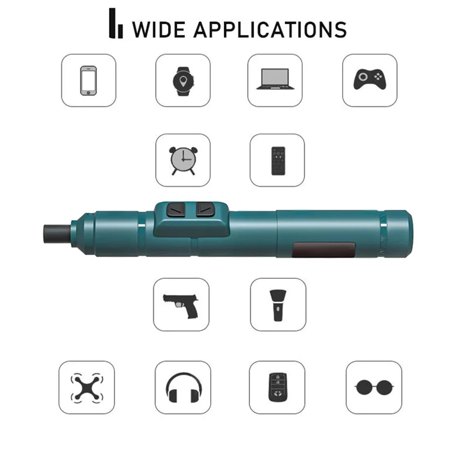 Cordless Electrical Screwdriver Mini Power Tools 3.6V  Rechargeable Smart Home Household Maintenance Repair