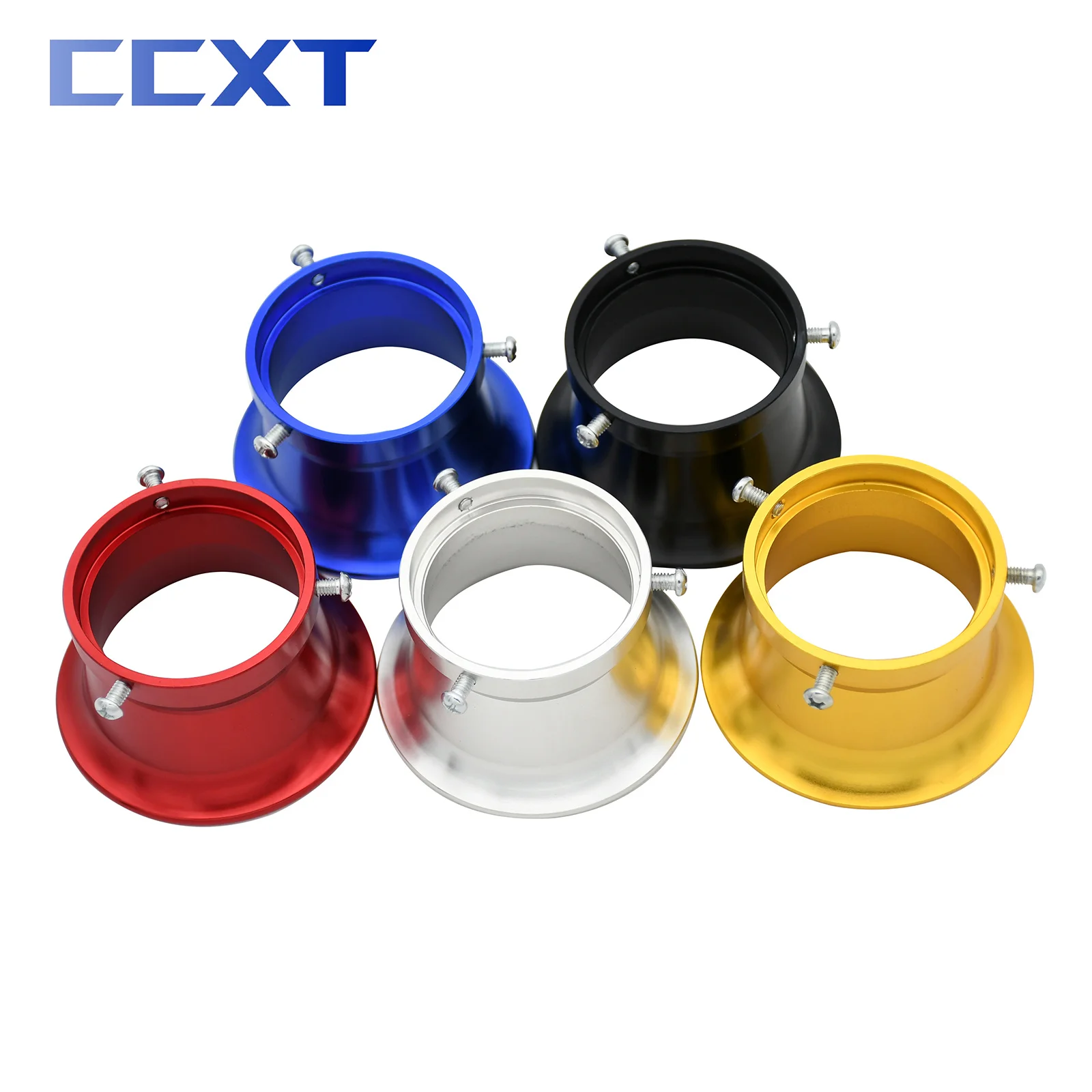 50mm CNC Aluminum Air Filter Interface Cup For OKO KOSO MIKUNI PE PWK 21mm 24mm 26mm 28mm 30mm Motorcycle Carburetor Universal