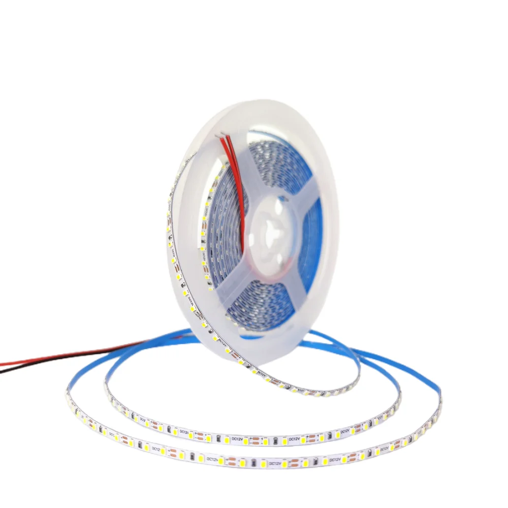3mm Slim LED Flexible Strip DC12V 180LEDs Flexible LED Tape 3000K 4000K 6000K Red Green Lemon Yellow Orange Ice Blue 5m 10m 50m
