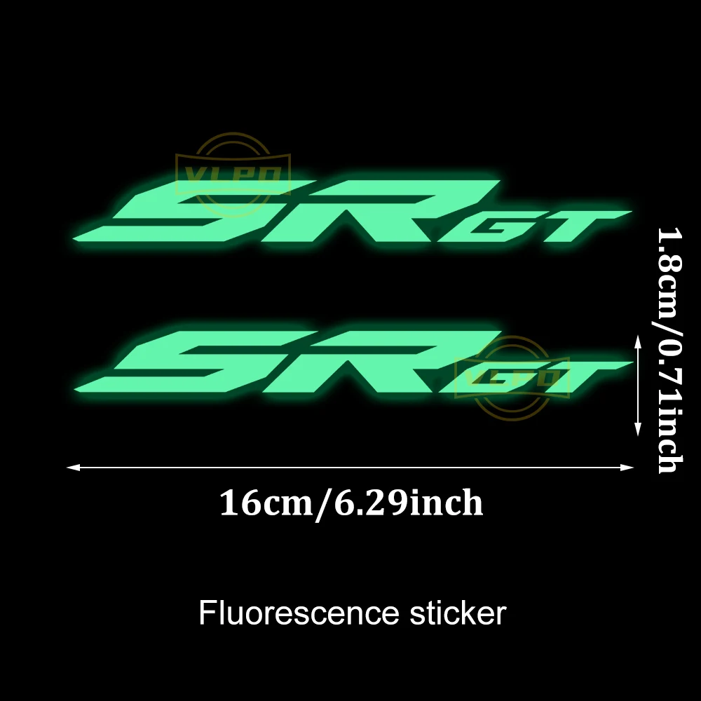 Motorfiets Sticker Waterdichte Sticker voor Aprilia SR GT 125 Stickers SRGT 200 Accessoires decals 2022 2023 2024