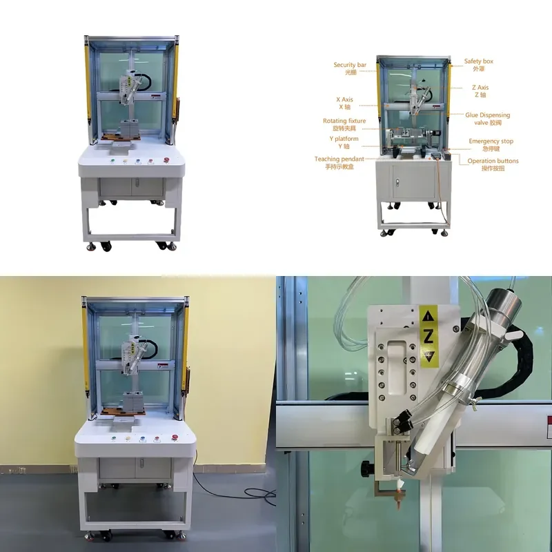 Automatic AB Glue Dispensing Machine Two Component Epoxy Resin Mixing Dispenser for Battery Pack Potting
