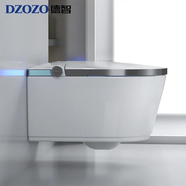 Bathroom Toilet,Sensor Butt Washer Smart Japanese Automatic Bidet Concealed Water Closet New Design Remote Control Auto Flush