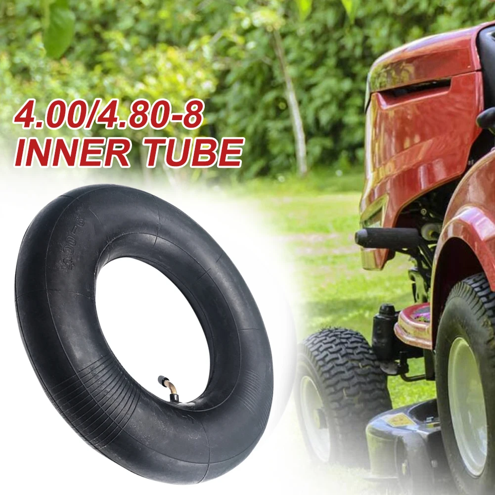 1 Pack 4.80/4.0-8 Inner Tube Rubber Tire for Scooter, Carousel, Trolley Tr87 Mowers, Hand Trucks, Wheelbarrows, Carts and More