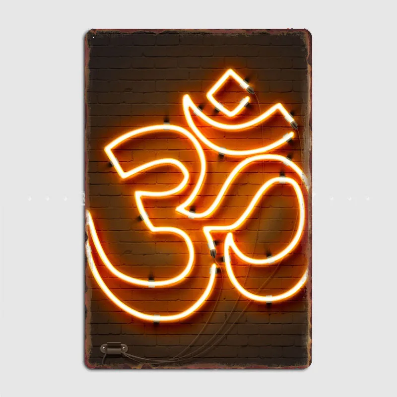Om Neon Sign Religi… - image