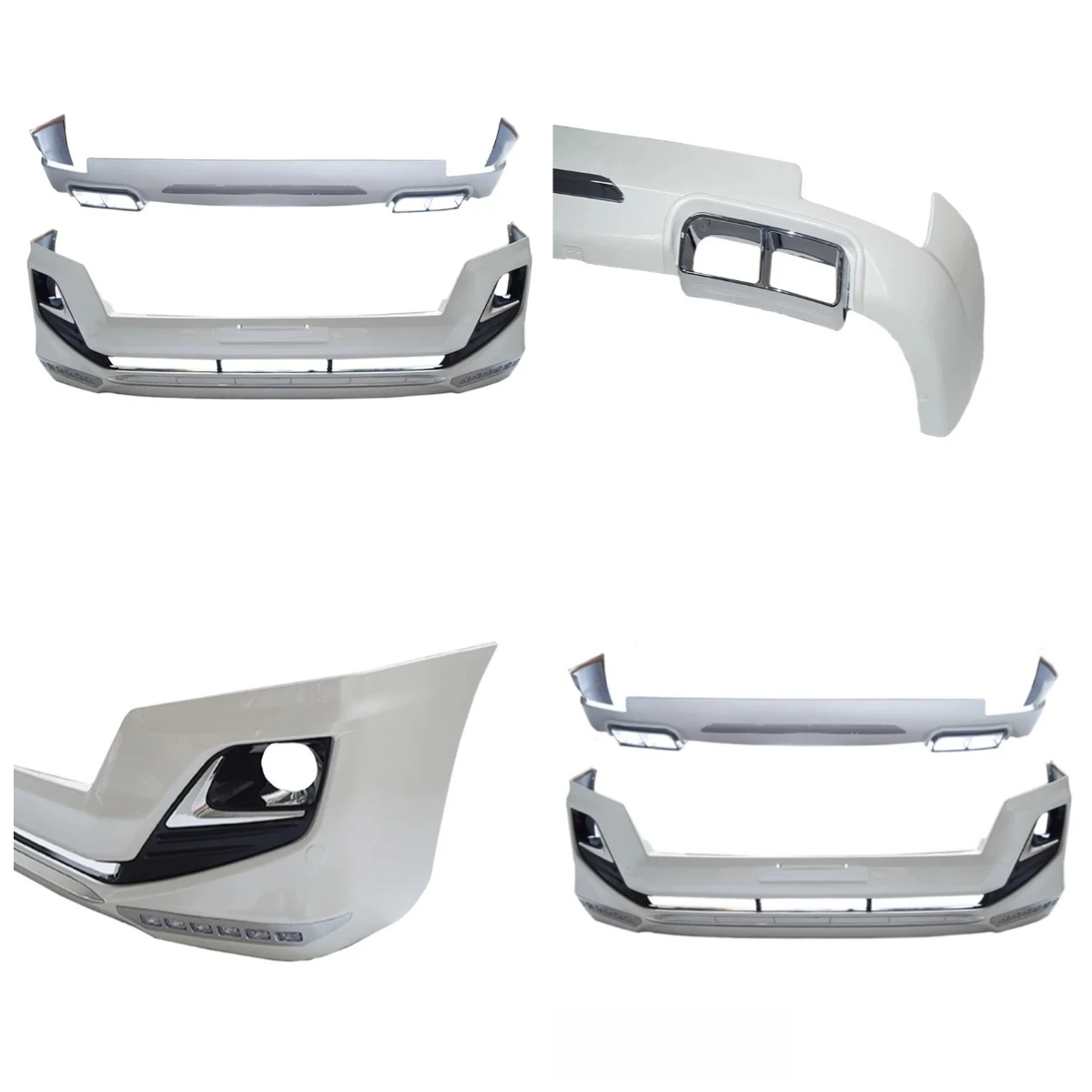 

stlf Front and Rear Bumper for Land Cruiser FJ150 2014-2017 Prado Body Kits