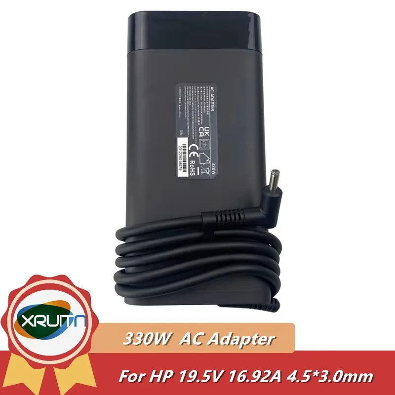 

Slim 330W 19.5V 16.92A Laptop AC Adapter Charger For HP OMEN 17-cm i9 17-ck1000 17-ck2000 TPN-DA60 M34531-003 RTX4080 4090 4060