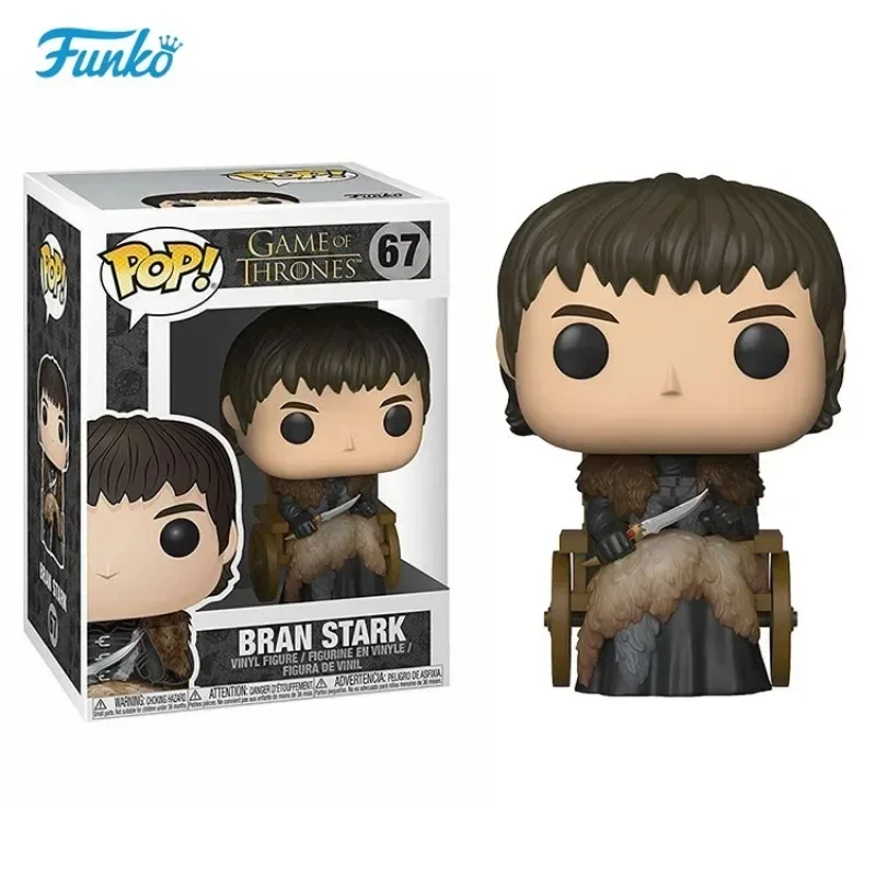 

Original FUNKO POP Television Game of Thrones Bran Stark Collectible Action Figure Toys Desktop Decoration Kids Birthday Gifts