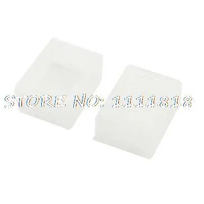 2pcs 22mmx16mmx10mm Rectangle Push Button Switch Protective Cover Case
