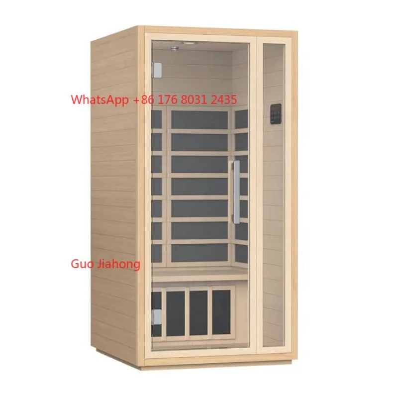 1-Personen-Saunäume für den Innenbereich mit Hemlock