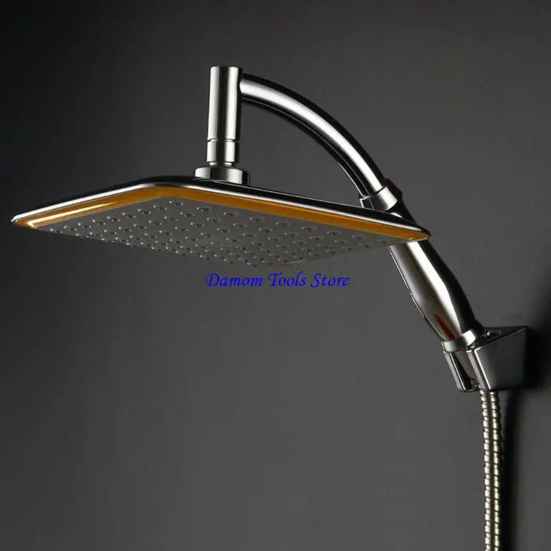 57BE Shower for Head Extension Arm Arch Design Hand Hold Adjustable Extender High Pol