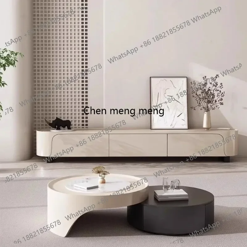 

Ivory Design Tv Stand Corner Modern Living Room Clearance Drawers Organizer Stand Articulated Aesthetic Meuble Furniture Home RR