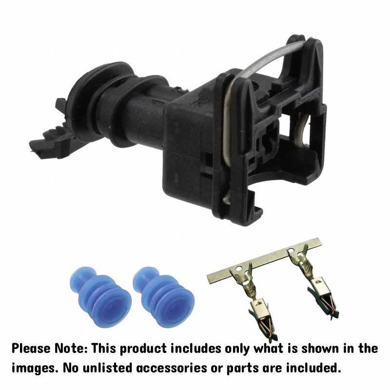 282189-1,Female Terminal Housing,Wire-to-Wire Connection,2P,Timer Connector System,Centerline 0.196 in,3P,Sealable,2137216-1