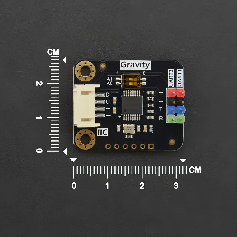 gravity-i2c-からデュアル-uart-シリアルモジュールへ-2mbps-256b-fifo-arduino-raspberry-pi-micro-bit-用-8-つのハードウェアシリアルポートを拡張