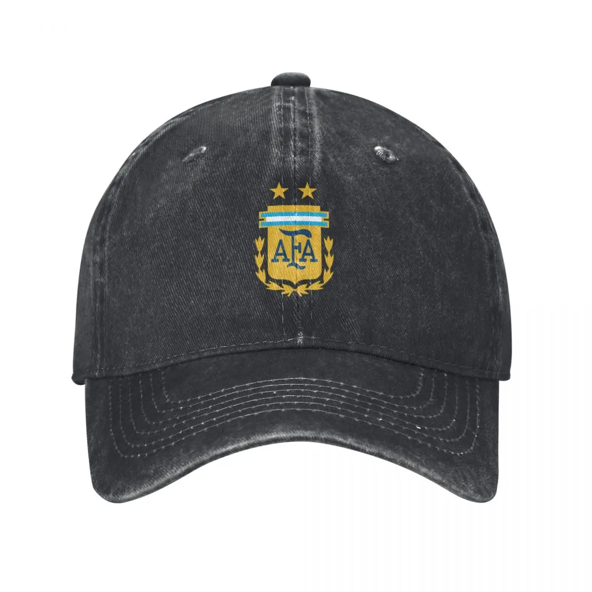 

Argentina National Logo Baseball Cap Big Size Hat custom Hat Women's Golf Wear Men's