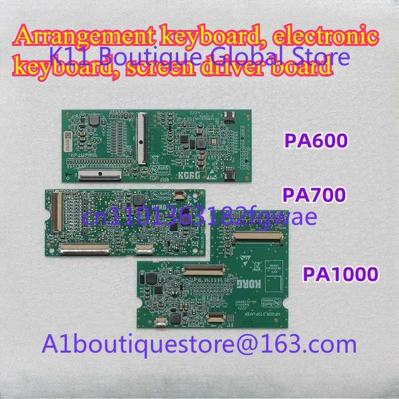 KORG PA600, PA700, PA1000 Screen Driver Board, Electronic Organ Arranger Keyboard Original Accessories