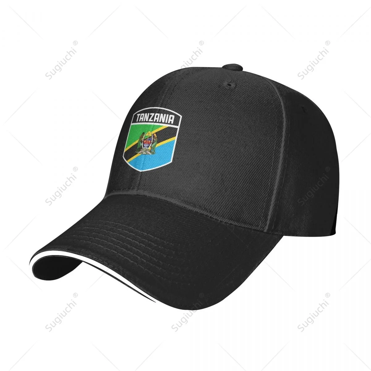 Multifunction Tanzania Flag Shield Sandwich Baseball Cap Men Sports Casual Caps Golf Hat Fishing Outdoors