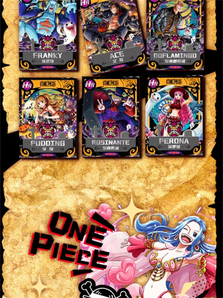One Piece Anime Sammelkarten Booster Box Kollektion Mehrere Serien Luffy Zoro Seltene Folien-Hologramm-Karten, TCG CCG Sammlerstücke – Detail 23