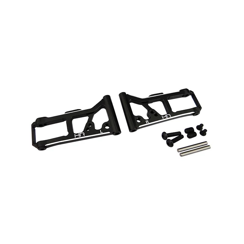 Hot Racing TRF5501 Black Alum Front Lower A-Arms (2pcs) Rep Stock for 1/10 TRA 4-Tec 2.0/3.0
