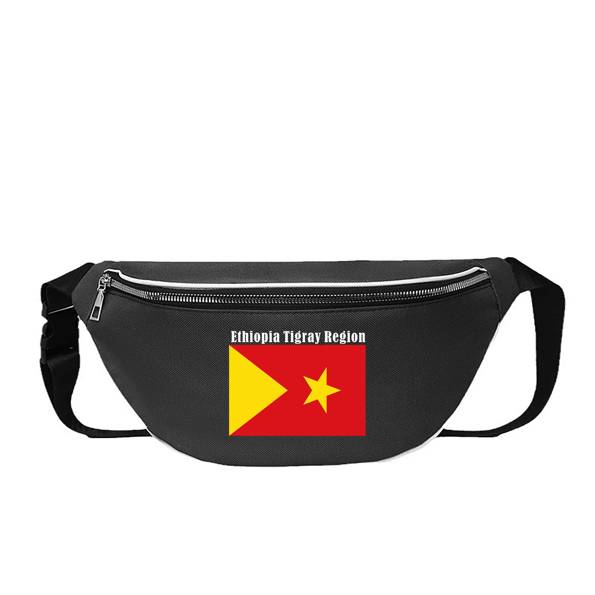 Ethiopia Tigray Region Waist bag Crossbody Bag Shoulder Bag Chest Bag Fashion Casual Back Pack Support Custom YB-058