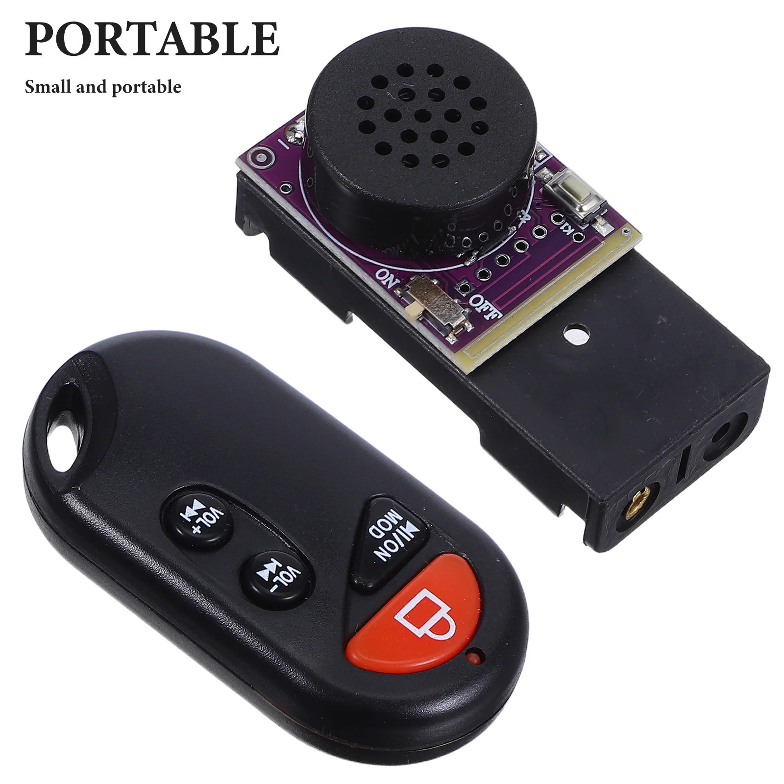 เครื่องทำเสียงกรี๊ดแบบรีโมทคอนโทรล ของเล่นแกล้งคน เสียงตลกๆ สำหรับงานปาร์ตี้ในออฟฟิศ โรงเรียน เสียงบี๊บๆ น่ารำคาญ