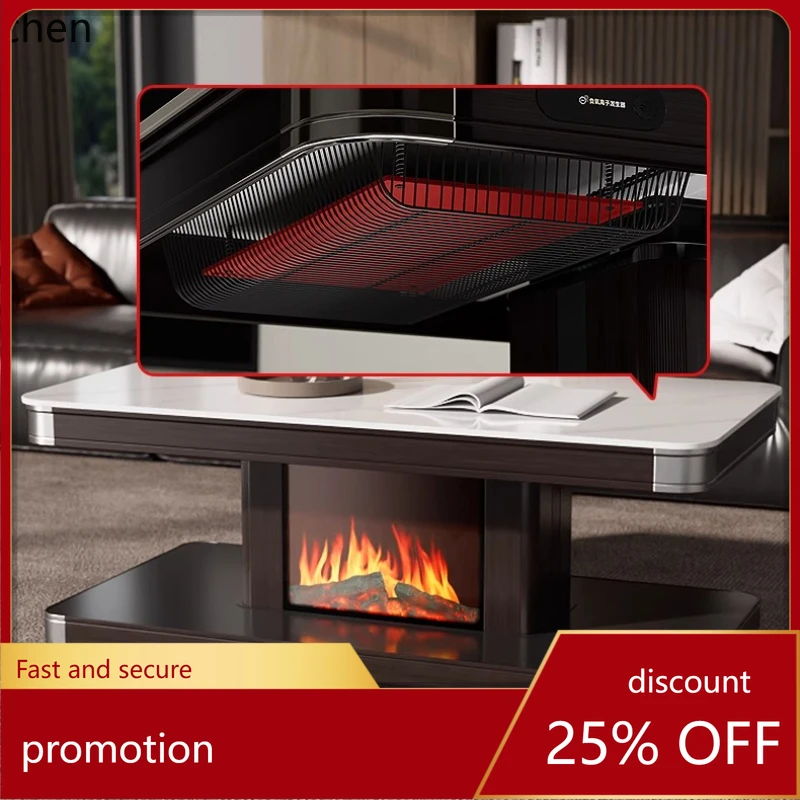 HXL رفع طاولة شاي النار قطعة واحدة طاولة التدفئة الكهربائية المنزلية التدفئة غرفة المعيشة فرن كهربائي #1