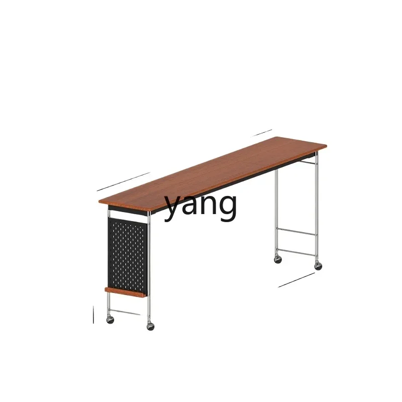 

LTT solid wood bed desk bedroom removable end of bed home cross bed computer desk