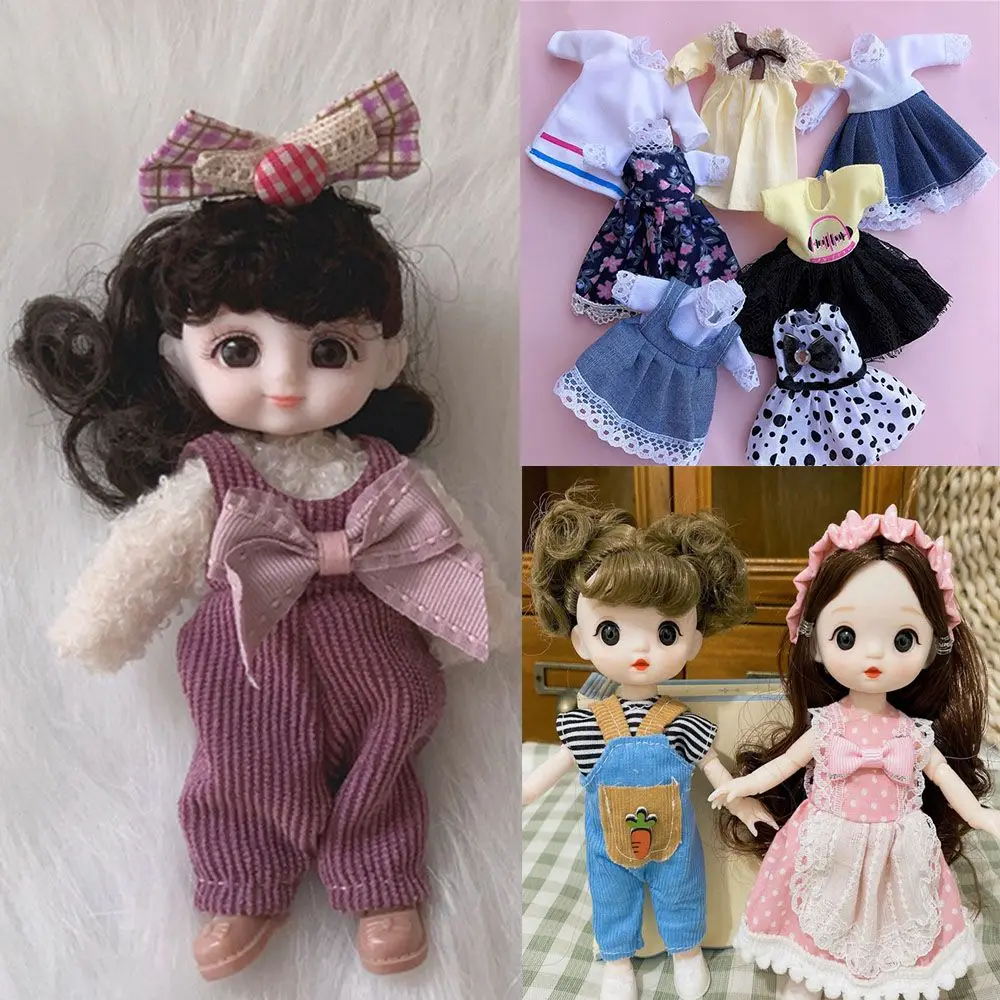 7 أنماط ملابس دمى عالية الجودة موضة الأطفال لتقوم بها بنفسك الفتيات يمكن أن تلبيس تنورة دعوى 16 سنتيمتر دمية/1/8 BJD دمية