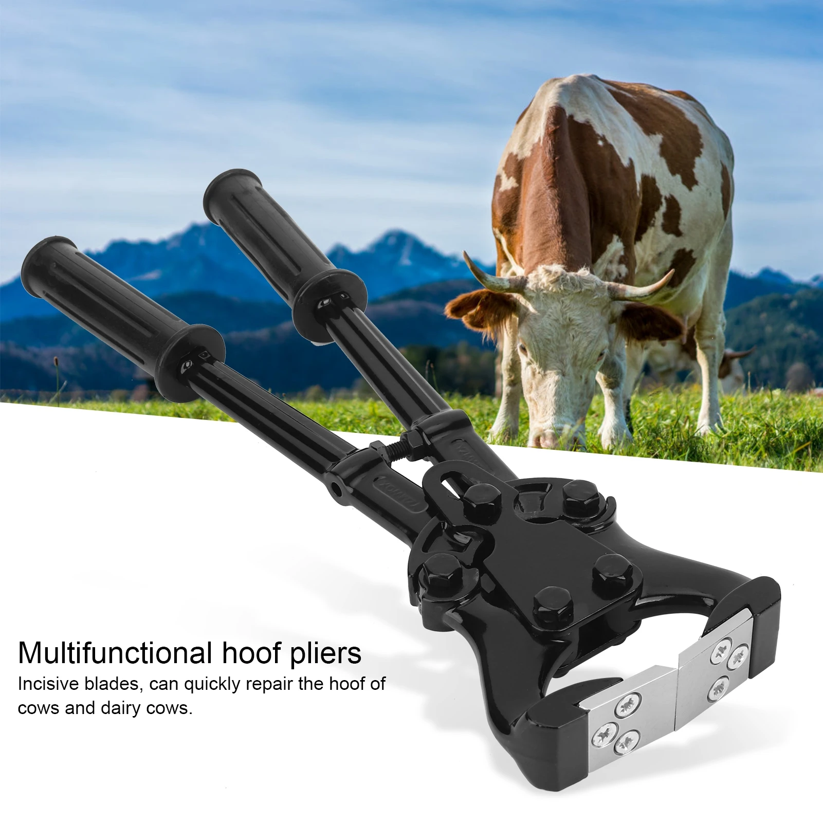 

Hoof Trimming Tool Multifunctional Stainless Steel Cow Hoof Trimmer Pliers Shoeing Tools Livestock Equipment