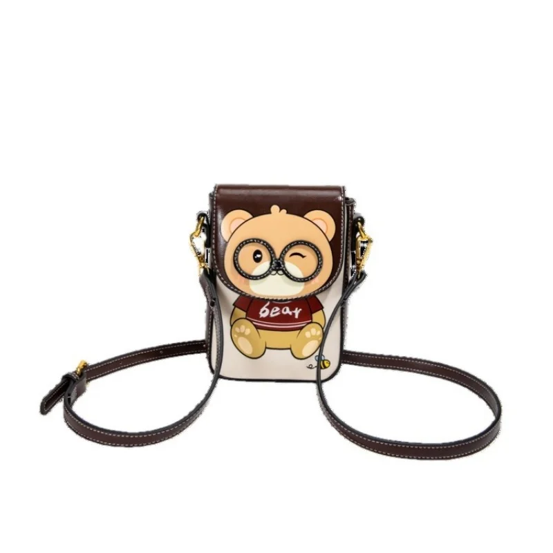 

Fashion Phone Bag Lightweight Casual Crossbody Bag Versatile Vertical Shoulder Bag Zero Wallet Mini Bag