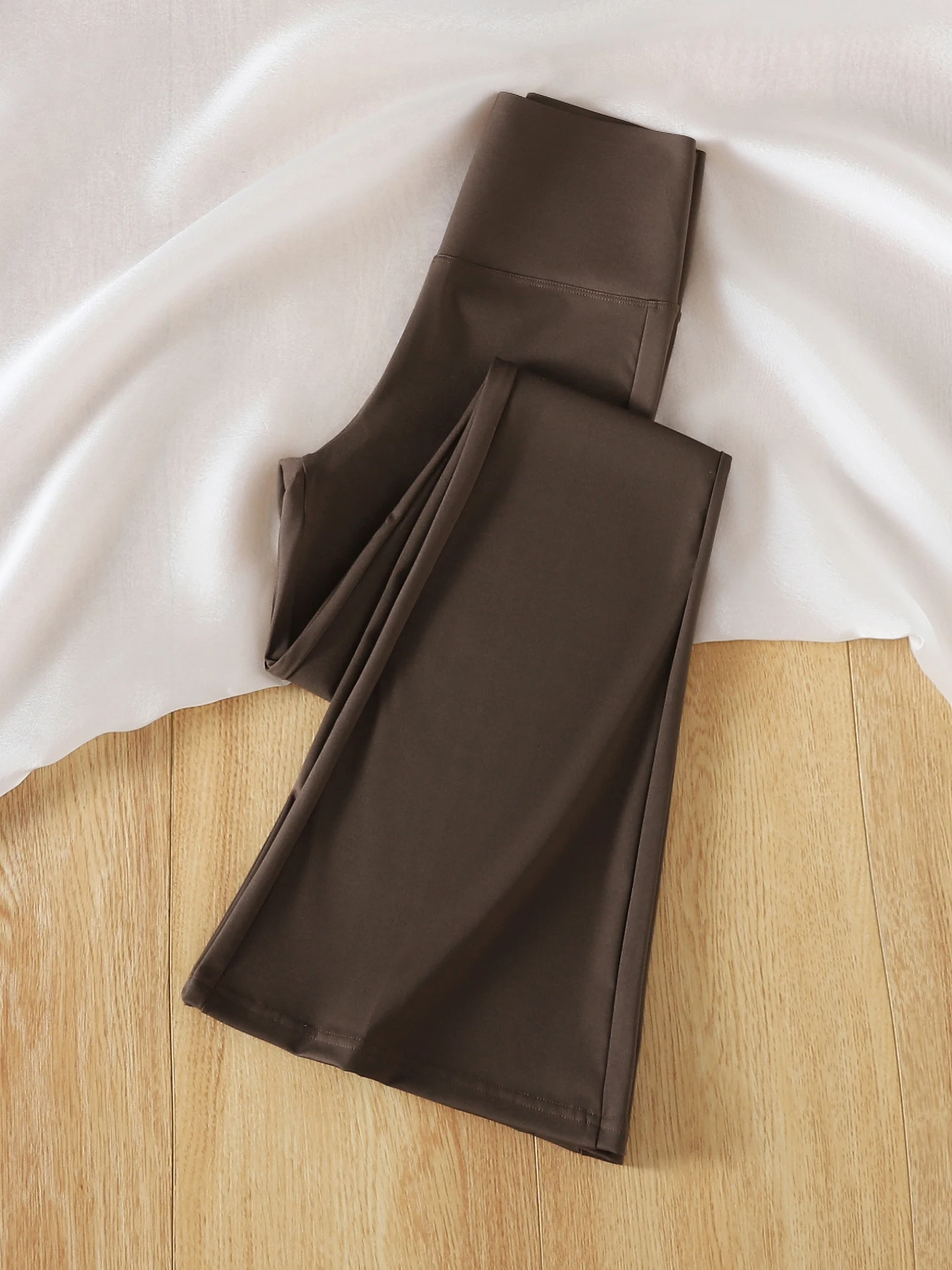 High Waist arkskin Yoga Pants Women's Slimming Leggings Bell Bot Casual Long Pants Nylon Spandex Blend Butt Lifting