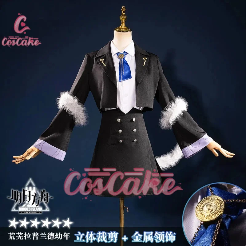 Coscake Arknights Lappland Cosplay Costume Uniform Halloween Carnival Party Christmas Play Role Clothes Clothing for Women