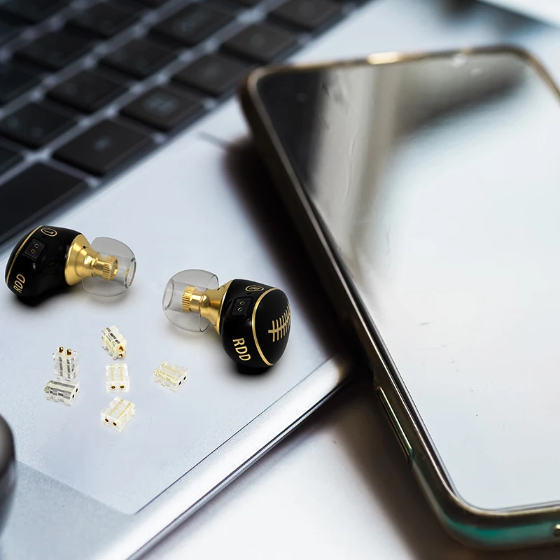 12 pcs 0.78 2pin Beryllium Copper Jack Female Socket Diy Custom Hifi Earphone In-ear Monitor Accessories Cable Connector Plug